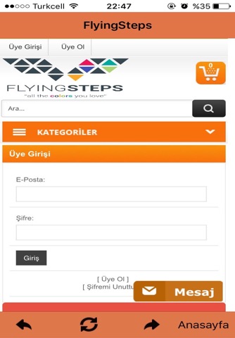Flyingsteps screenshot 2