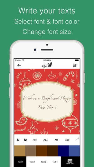 Christmas Invitation E Cards - Quill(圖3)-速報App