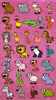 animal color stickers iphone screenshot 2