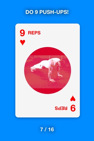 Deck of Cards Workout - Lose weight and get fit with fun bodyweight workouts! screenshot 2
