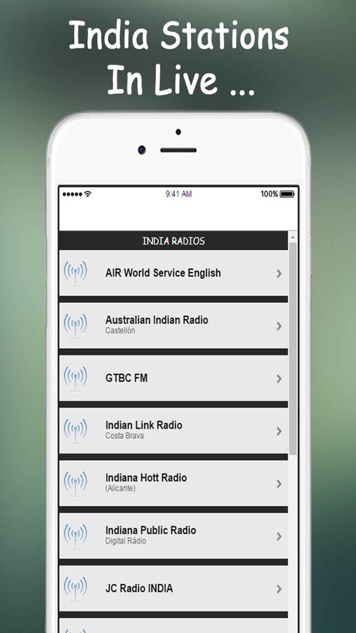 India Radios  AM  Fm.