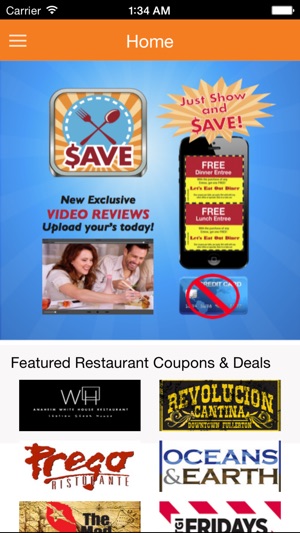 SoCalRestaurantCoupons(圖1)-速報App