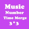 Number Merge 3X3 - Playing With Piano Music And Merging Number Block