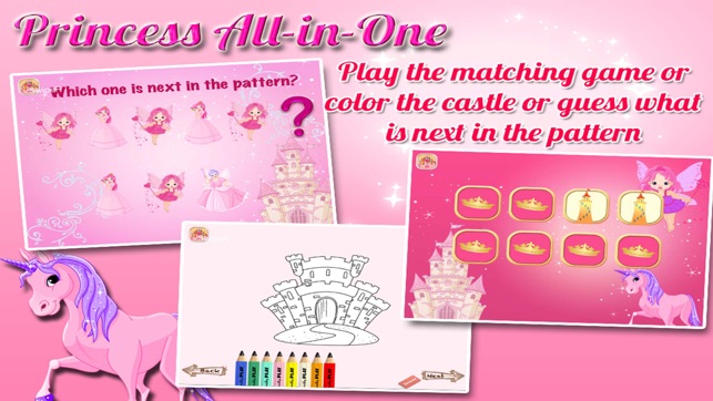 Princess Preschool Games for Young Girls(圖4)-速報App