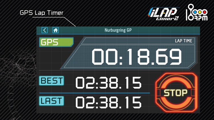 iLapTimer 2:Motorsport GPS Lap Timer & Data Logger