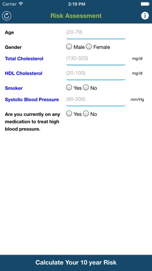 Health Risk Assessment Tool(圖1)-速報App