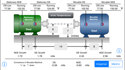 How to cancel & delete Therm Align - A Thermal Growth Calculator for Machine Alignment from iphone & ipad 1