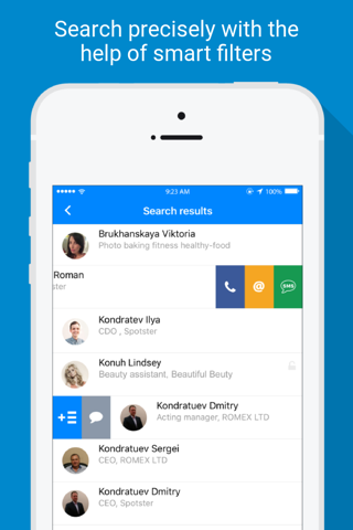 Spotster – your smart.phone.book screenshot 4