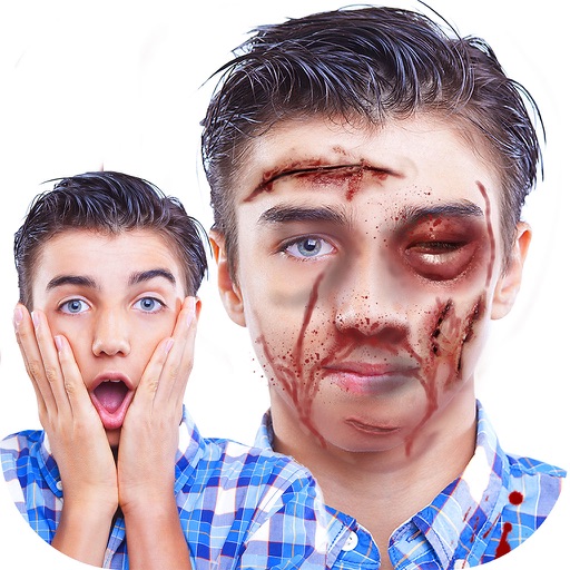 Scar Face Changer Photo Editor - Add Wounds, Bruises And Stitches With Cool Picture Camera Stickers icon