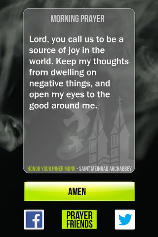 Honor Your Inner Monk - Saint Meinrad Archabbey Prayer App screenshot 2