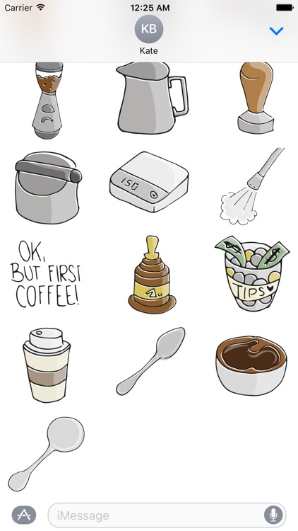 Just Coffee Stickers screenshot-4