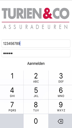 Turien Declaratie app