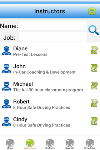 Driving Instructor Software screenshot 2