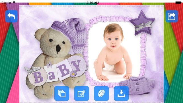 Baby Photo Frames & Photo Editor(圖2)-速報App