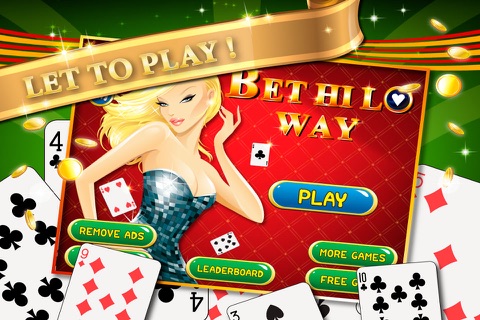 Bet Hi Lo Way : Jewels Craze Casino Connect screenshot 2