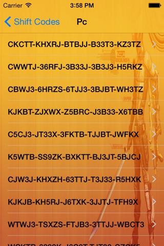 Shift Codes For Borderlands 2 Free screenshot 3