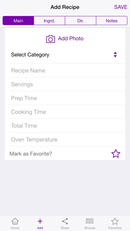 Recipe Minion - Your Personal Recipe Book and Organizer