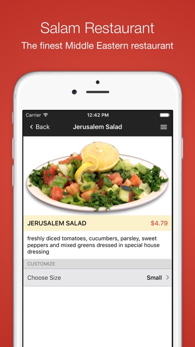 How to cancel & delete Salam Restaurant from iphone & ipad 3