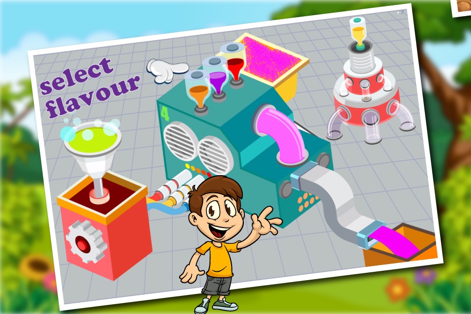 Granny's Candy & Bubble Gum Factory Simulator - Learn how to make sweet candies & sticky gum in sweets factory screenshot 3