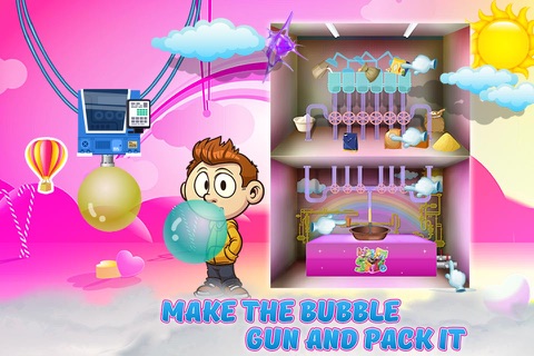 Bubble Gum Factory – Make delicious dessert in this carnival food game for little chef screenshot 4