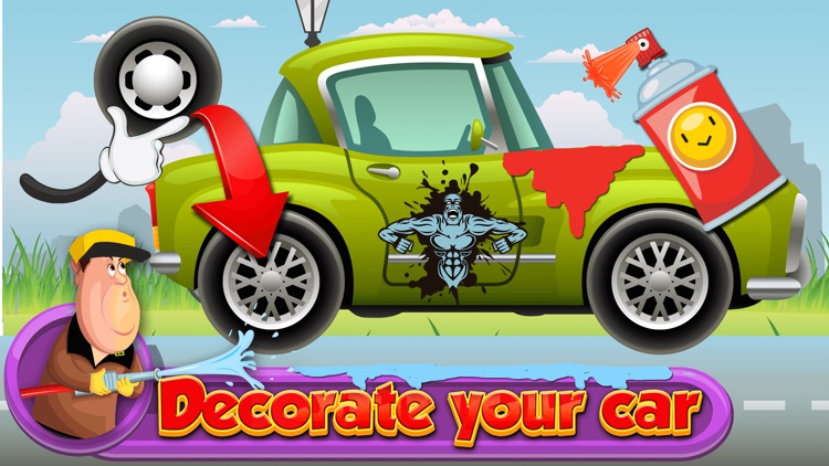 Kids Car Wash Adventure-Tiny Auto Truck Shop