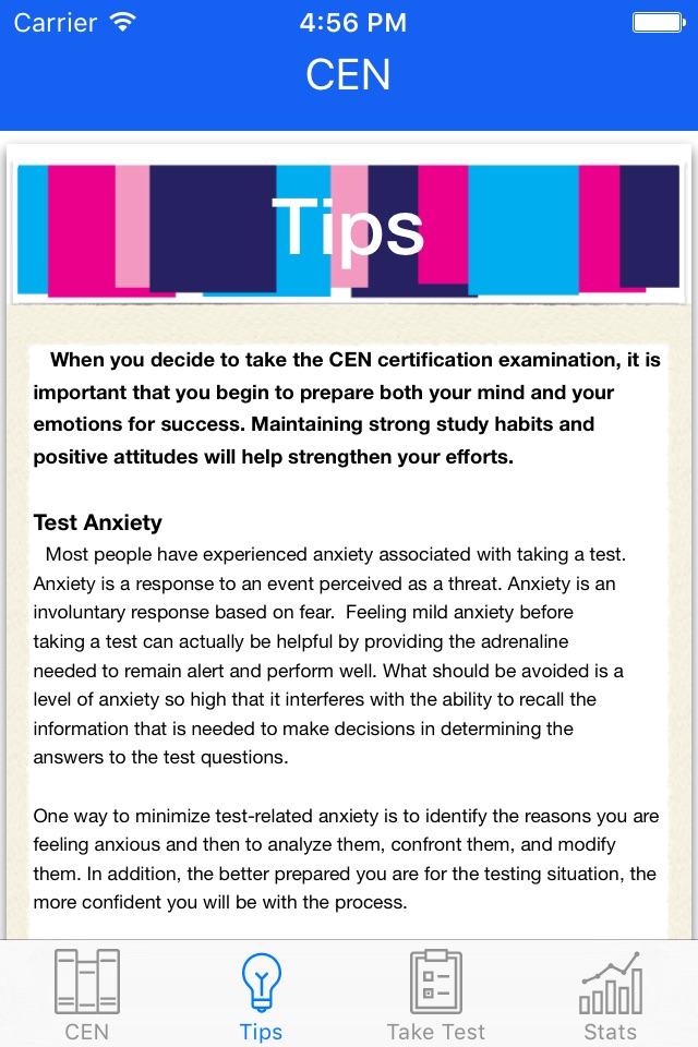 CEN Tests screenshot 3