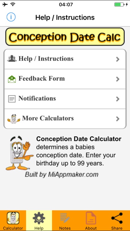 Conception Date Calculator screenshot-4