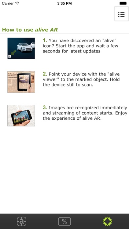 alive Augmented Reality