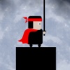 The Stick man jump like Super Hero