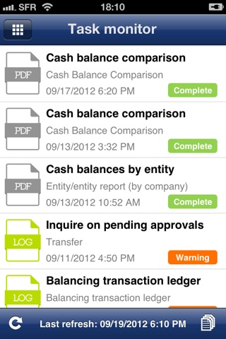 Kyriba Mobile screenshot 3