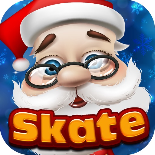 Santa Claus can Skate