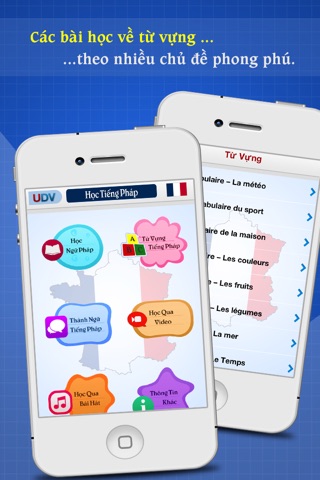 Học Tiếng Pháp - Learn French screenshot 2