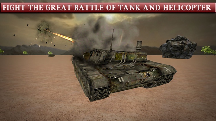 Helicopter VS Tank - Front line Cobra Apache battleship War Game Simulator