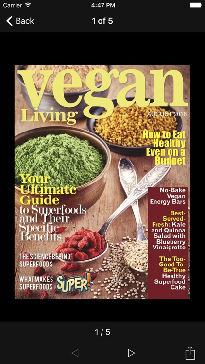 Vegan Living Magazine screenshot-3