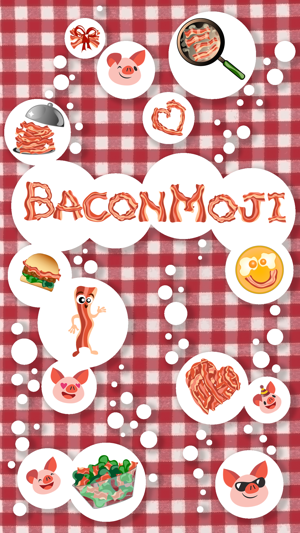 BaconMoji - mouth watering bacon emoji & stickers(圖1)-速報App