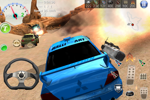 Armored Off-Road Racing Deluxe screenshot 2