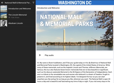 Washington DC Tours by Brant screenshot 3