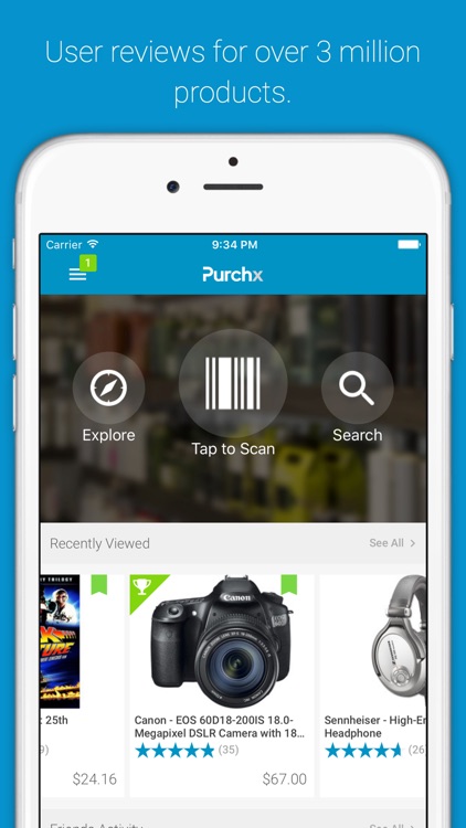 Purchx Reviews Product Barcode Scanner