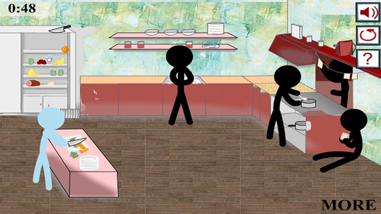 Stickman Crime in Kitchen － The Best New High IQ Test Game