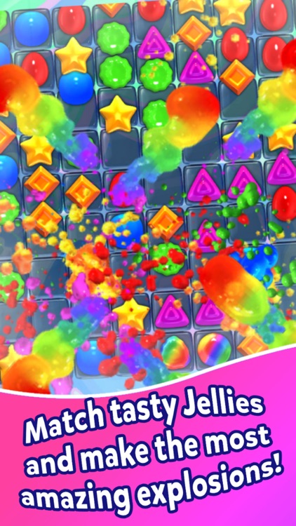 Jelly Jiggle - Match 3 Jewel and Puzzle Game - Match 3 Mania screenshot-3