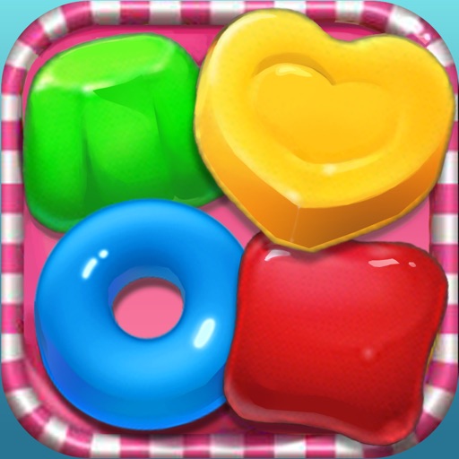 Candy Mania Jelly Blast-match 3 puzzle crush free game icon