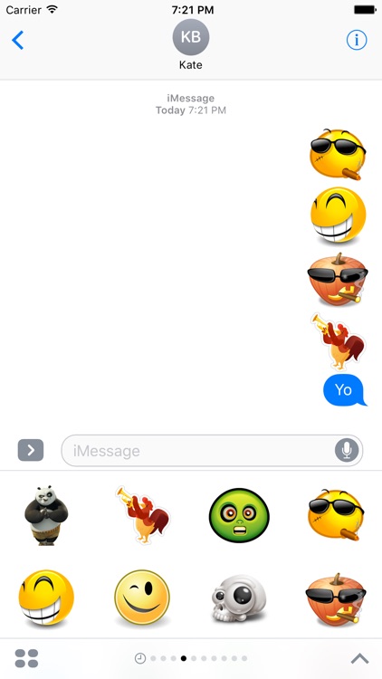 Funny Stickers Pack For iMessage