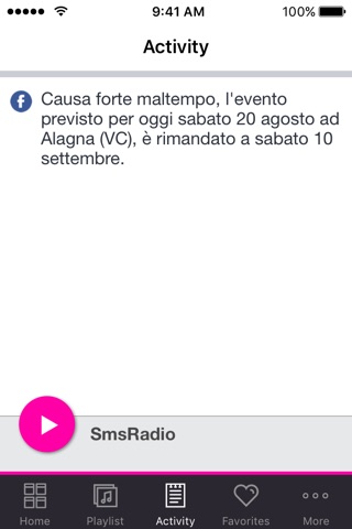 SmsRadio screenshot 2
