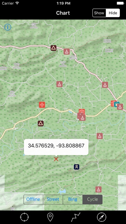 Ouachita National Forest – GPS Offline Navigator screenshot-4