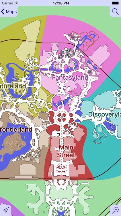 Maps for Disneyland Paris - Ad Free