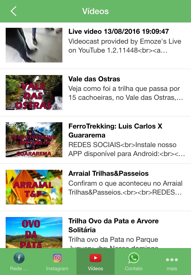 Trilhas e Passeios screenshot 4