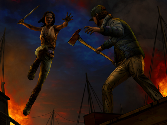 The Walking Dead: Michonne - A Telltale Miniseries iPad app afbeelding 1