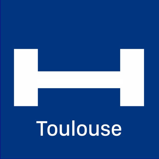 Toulouse Hotels + Compare and Booking Hotel for Tonight with map and travel tour icon