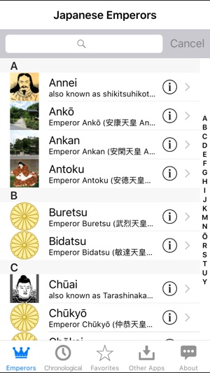 Japanese Emperors(圖1)-速報App