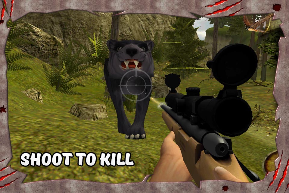 Wild Cat Hunter Simulator – Chase & shoot down animals in this shooting simulation game screenshot 3